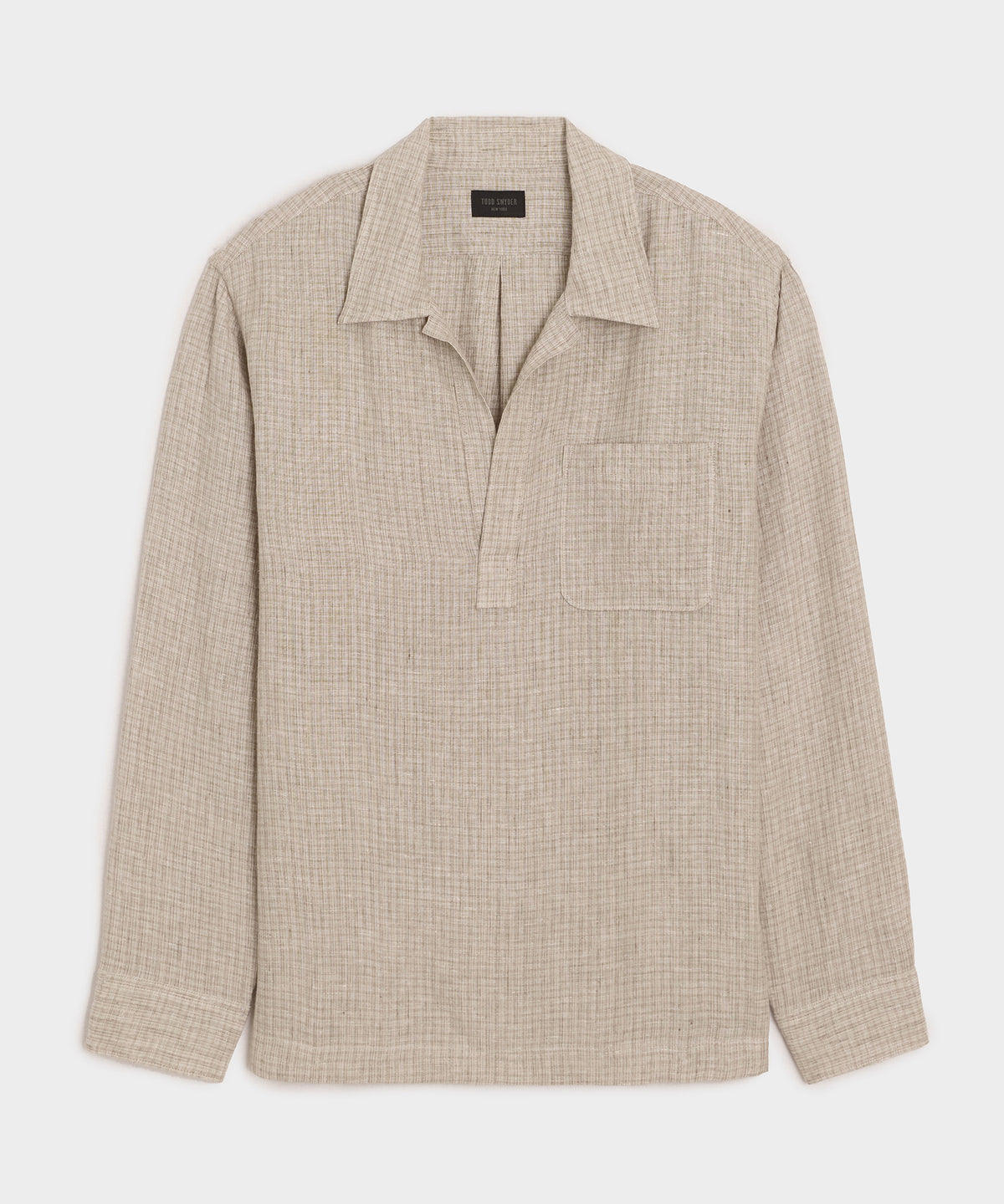 Linen Popover Shirt