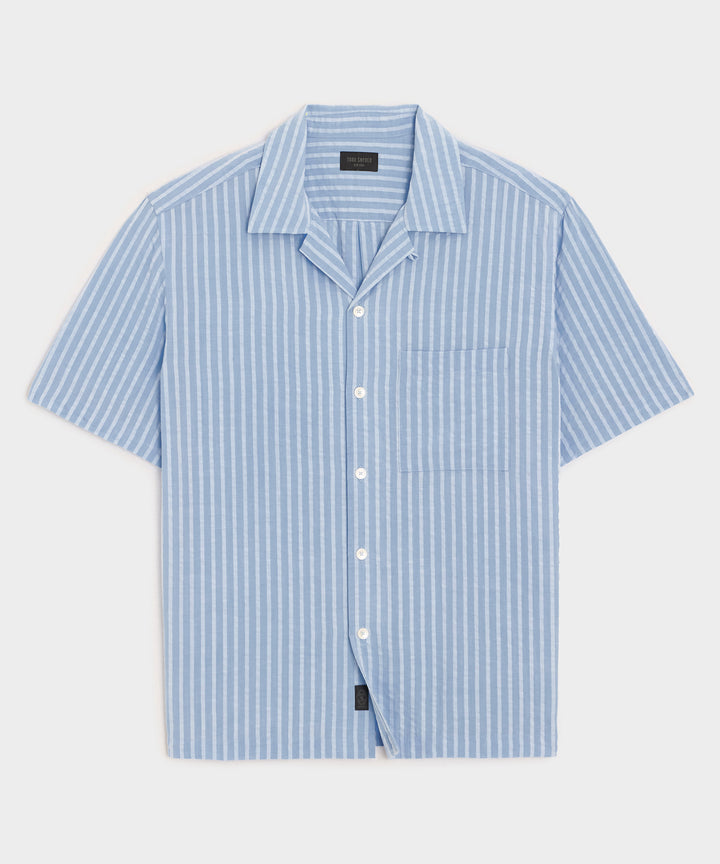 Seersucker Capri Shirt