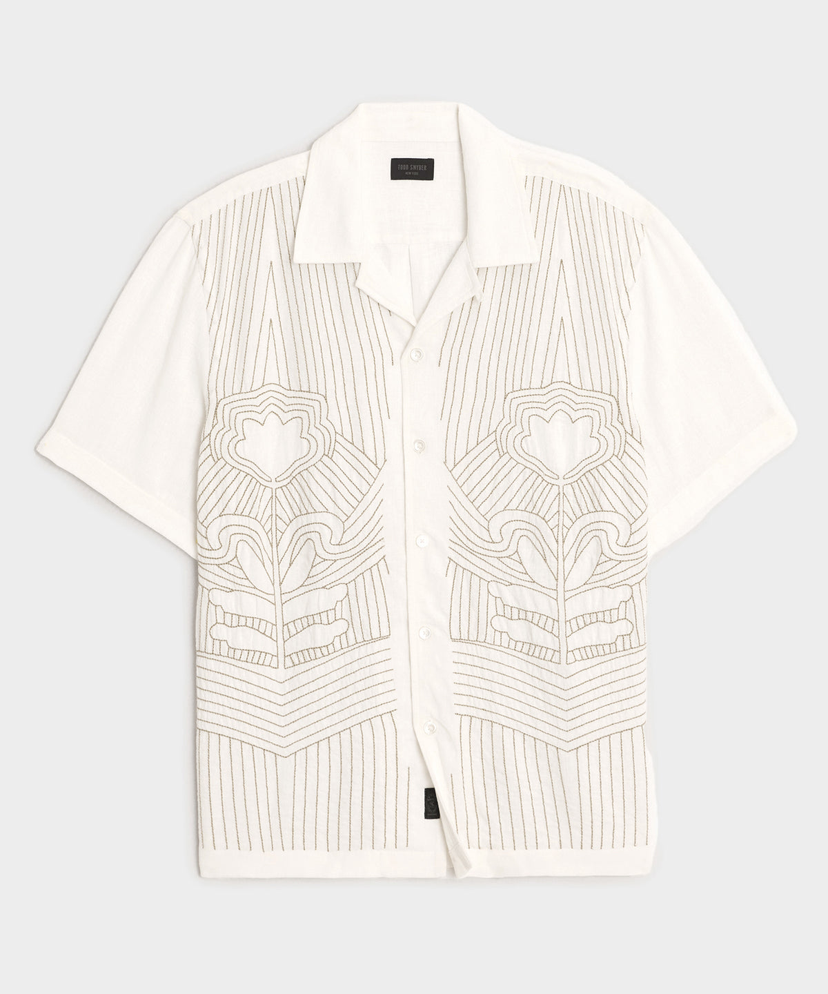 Embroidered Capri Shirt