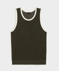 Tipped Luxe Mesh Tank