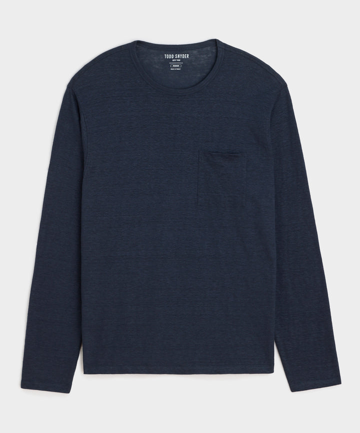 Linen Jersey Pocket Tee