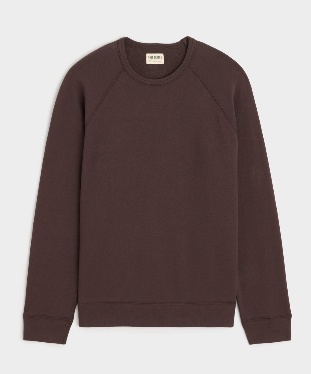 Lightweight Terry Cloth Crew