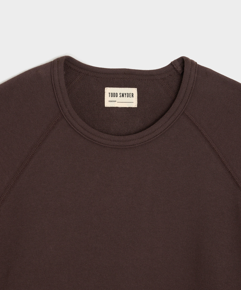 Lightweight Terry Cloth Crew