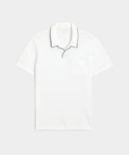 Made in L.A. Tipped Montauk Polo in White