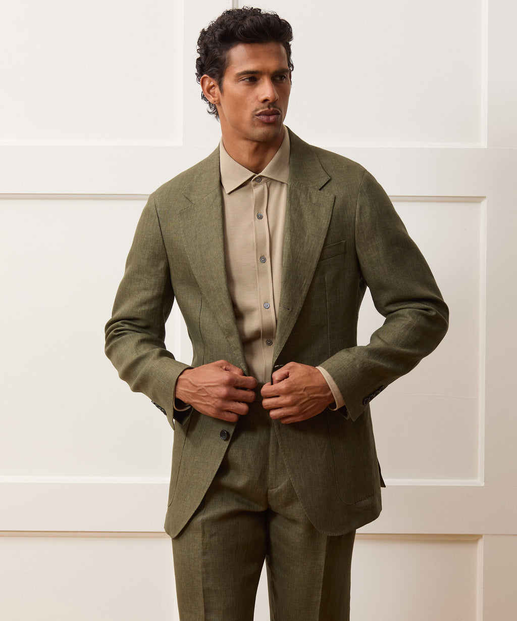 Italian Linen Madison Jacket