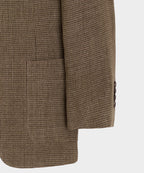Italian Linen Houndstooth Madison Jacket