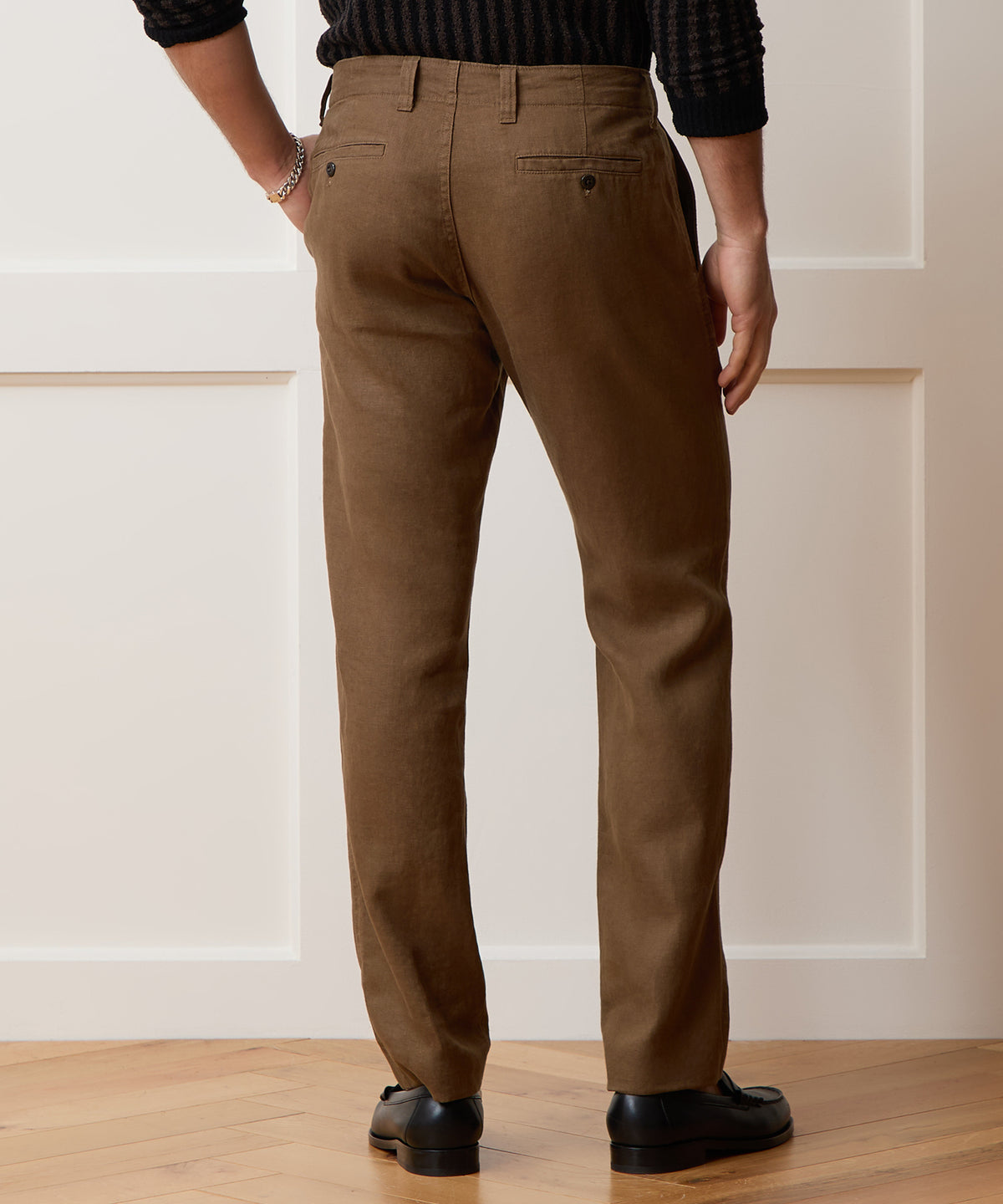 Straight Fit Linen Favorite Pant
