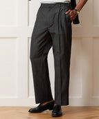 Italian Linen-Wool Officer Trouser