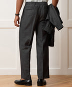 Italian Linen-Wool Officer Trouser