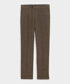 Italian Linen Houndstooth Madison Trouser