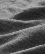 Close-up detail of the Todd Snyder Linen Western Shirt.
