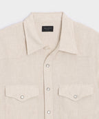 Linen Western Shirt