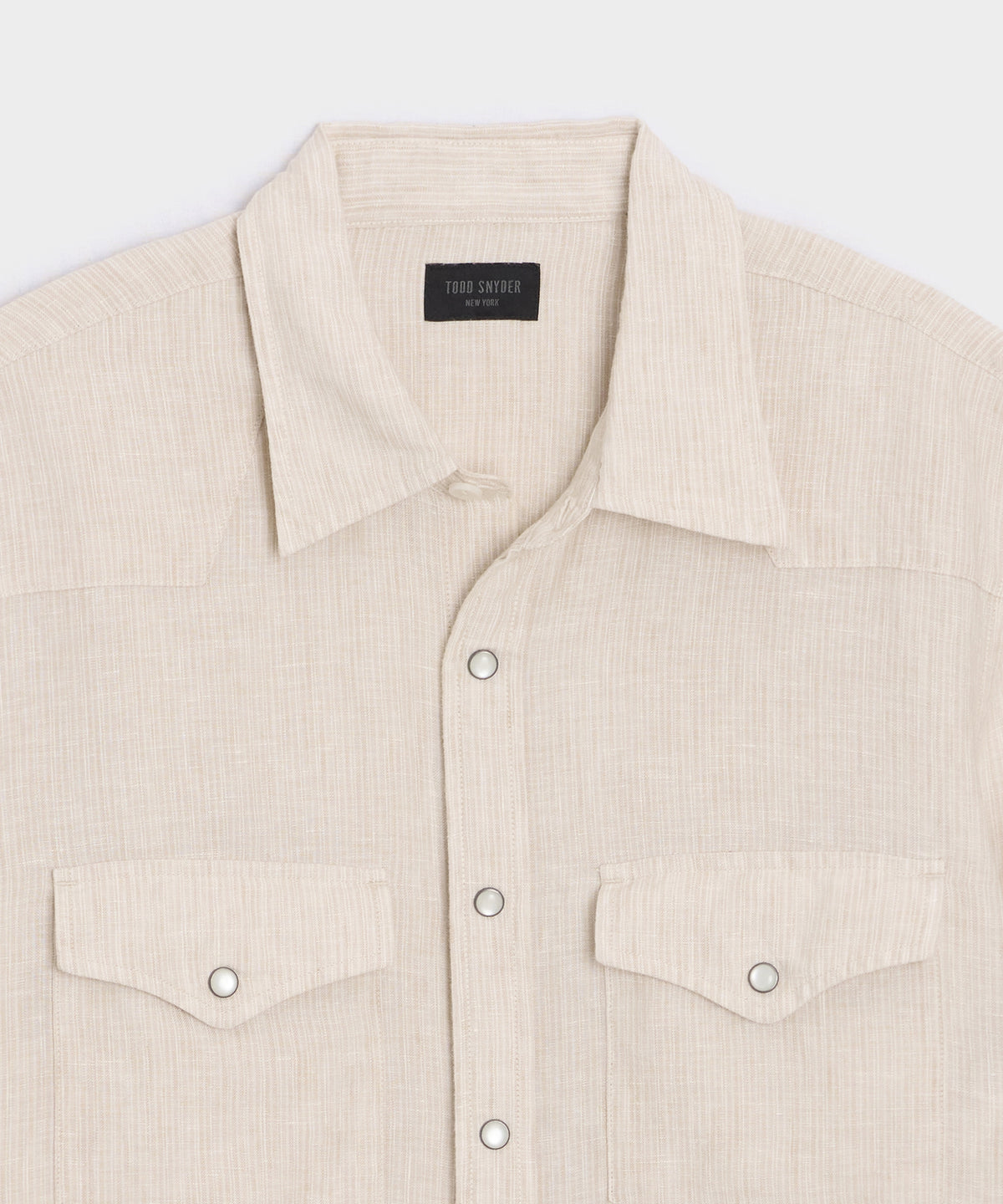 Linen Western Shirt