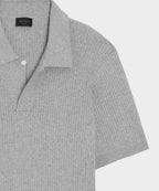 Cotton-Cashmere Sweater Polo
