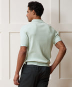 Cotton-Cashmere Sweater Polo