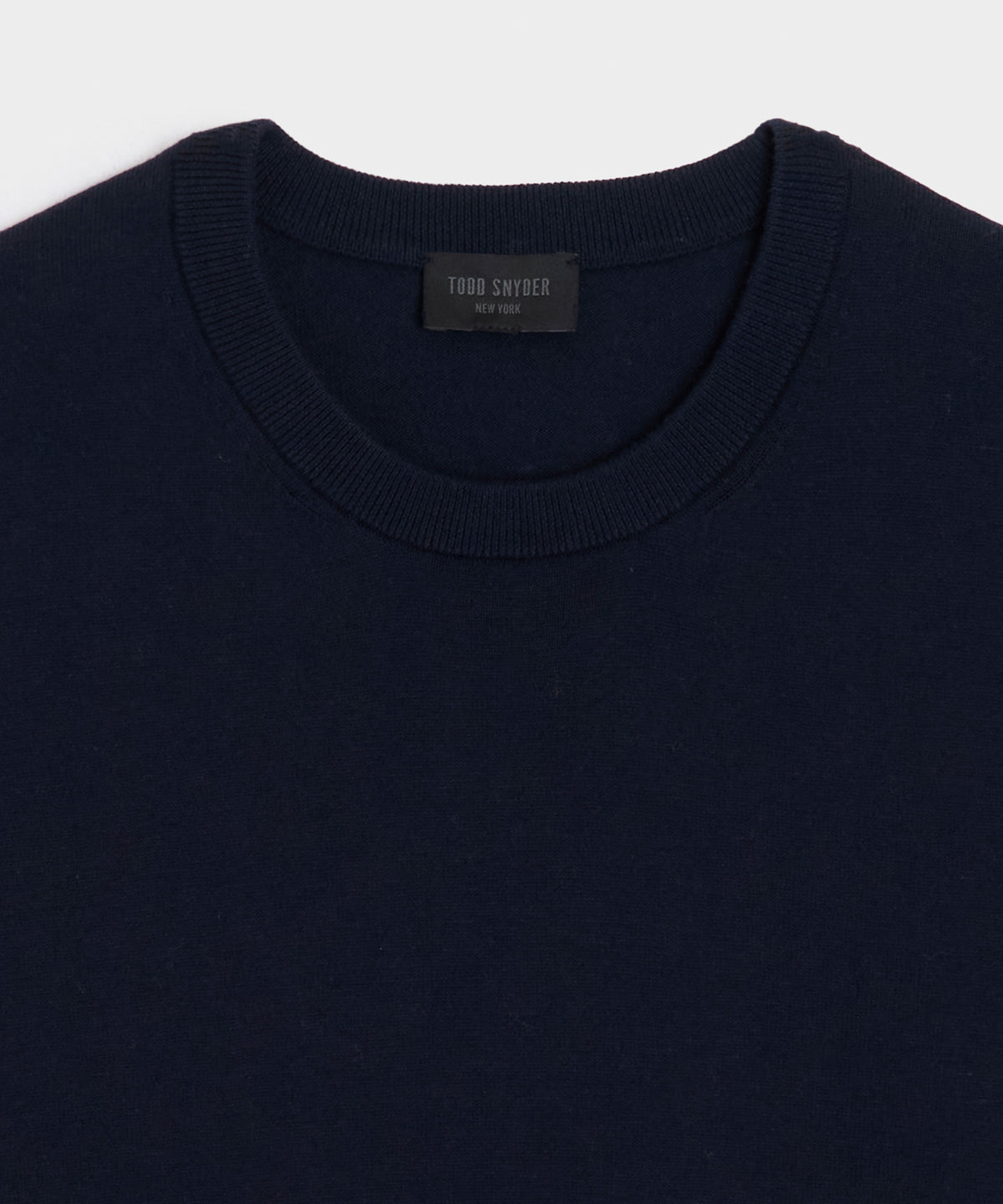 Cotton-Cashmere Sweater Tee