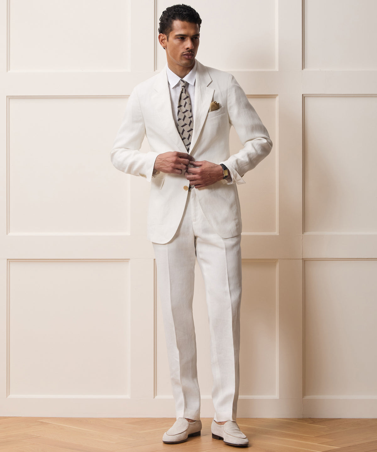 Italian Linen Sutton Trouser