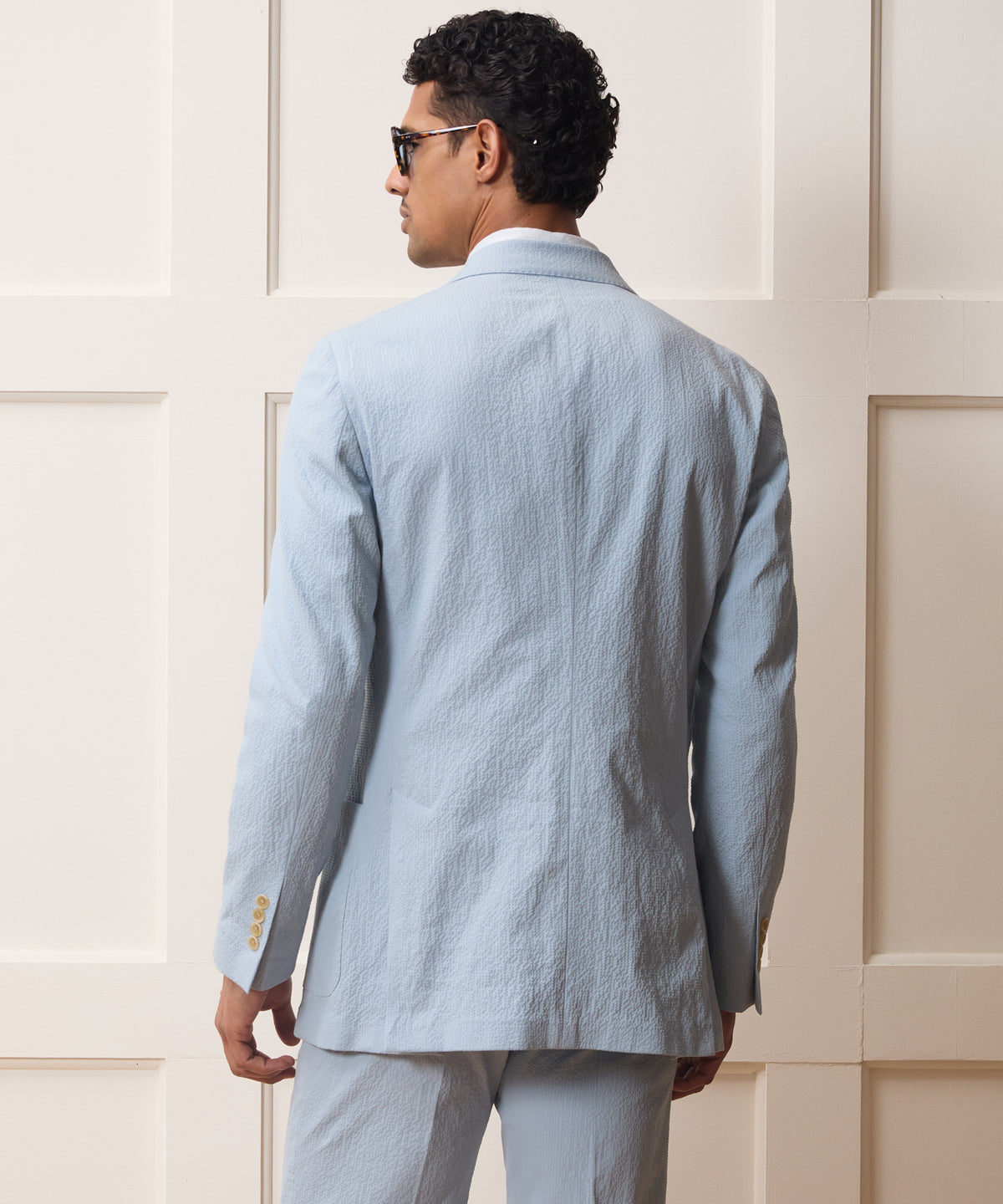 Italian Seersucker Madison Jacket
