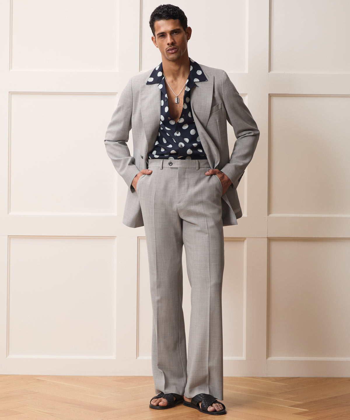 Italian Wool Flare Trouser