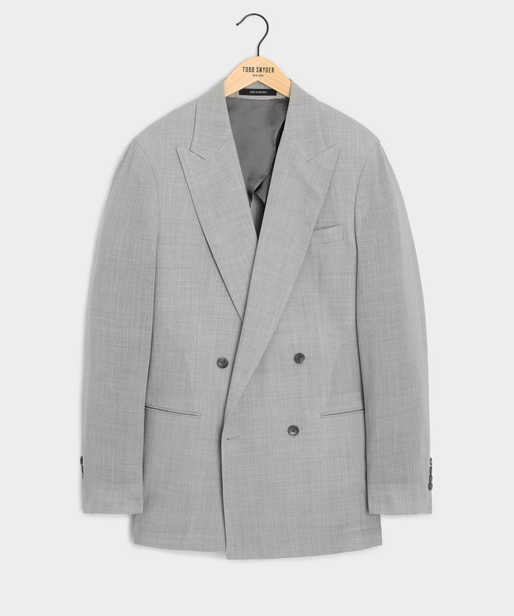 Italian Wool Double-Breasted Hollywood Jacket
