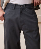 Relaxed Barrel Jean in Granite