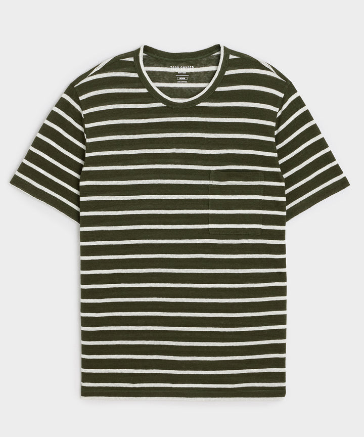 Linen Pocket Tee