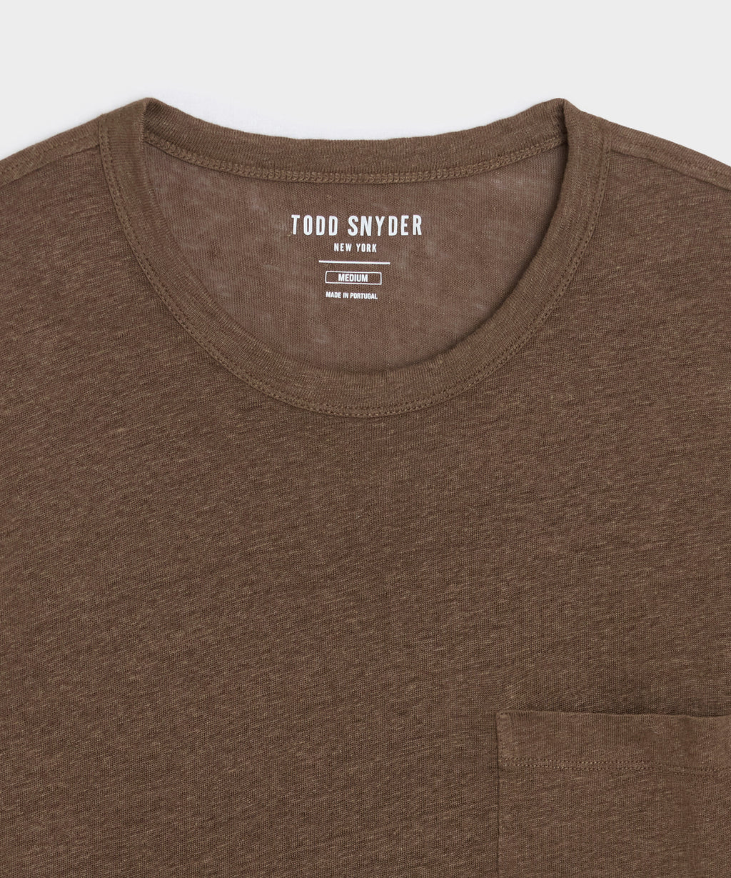 Linen Pocket Tee