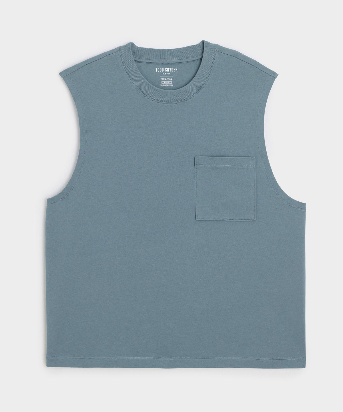 Boxy Jersey Muscle Tank