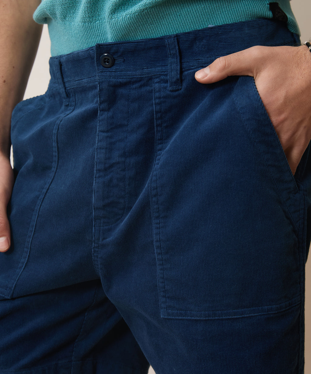 7" Corduroy Camp Short