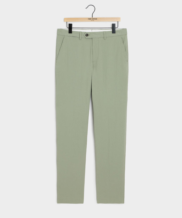 Italian Seersucker Sutton Trouser