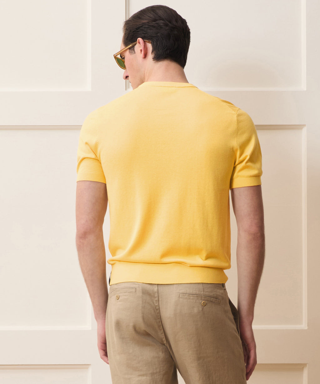 Silk-Cashmere Sweater Tee
