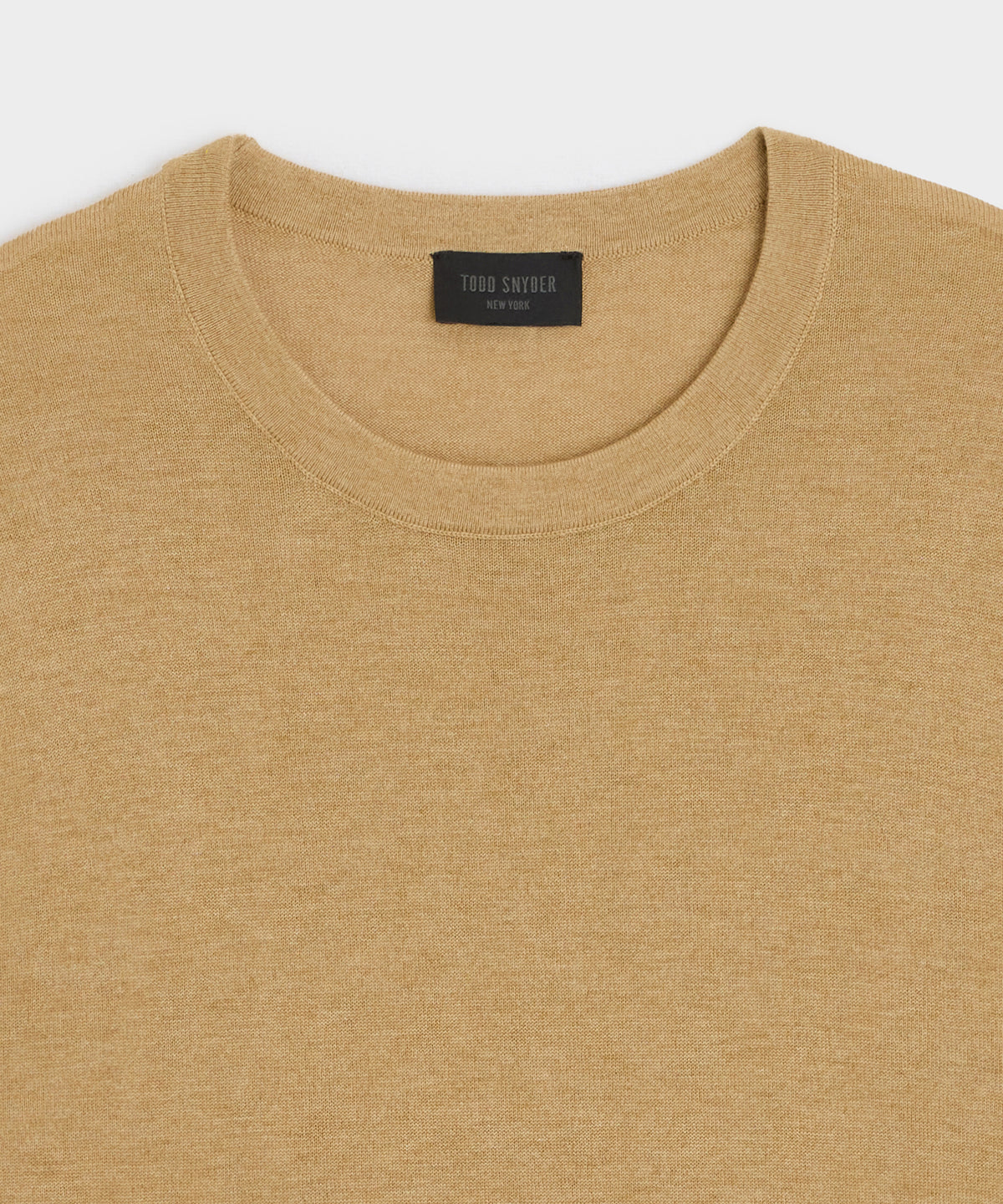Silk-Cashmere Crewneck Sweater