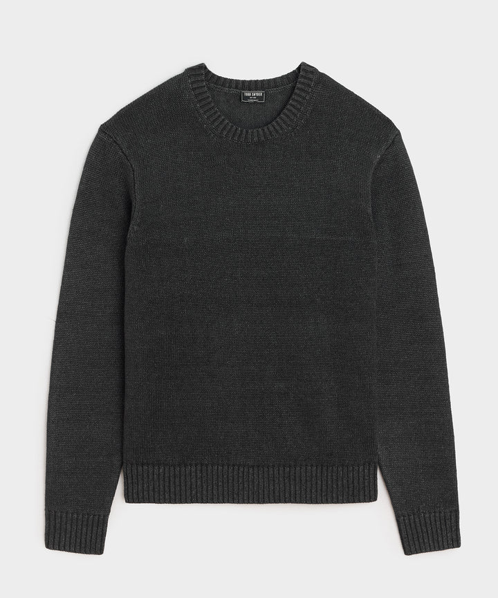 Linen Crewneck Sweater