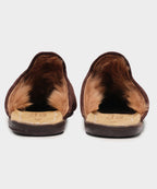 Sabah Baba Suede Shearling Slide
