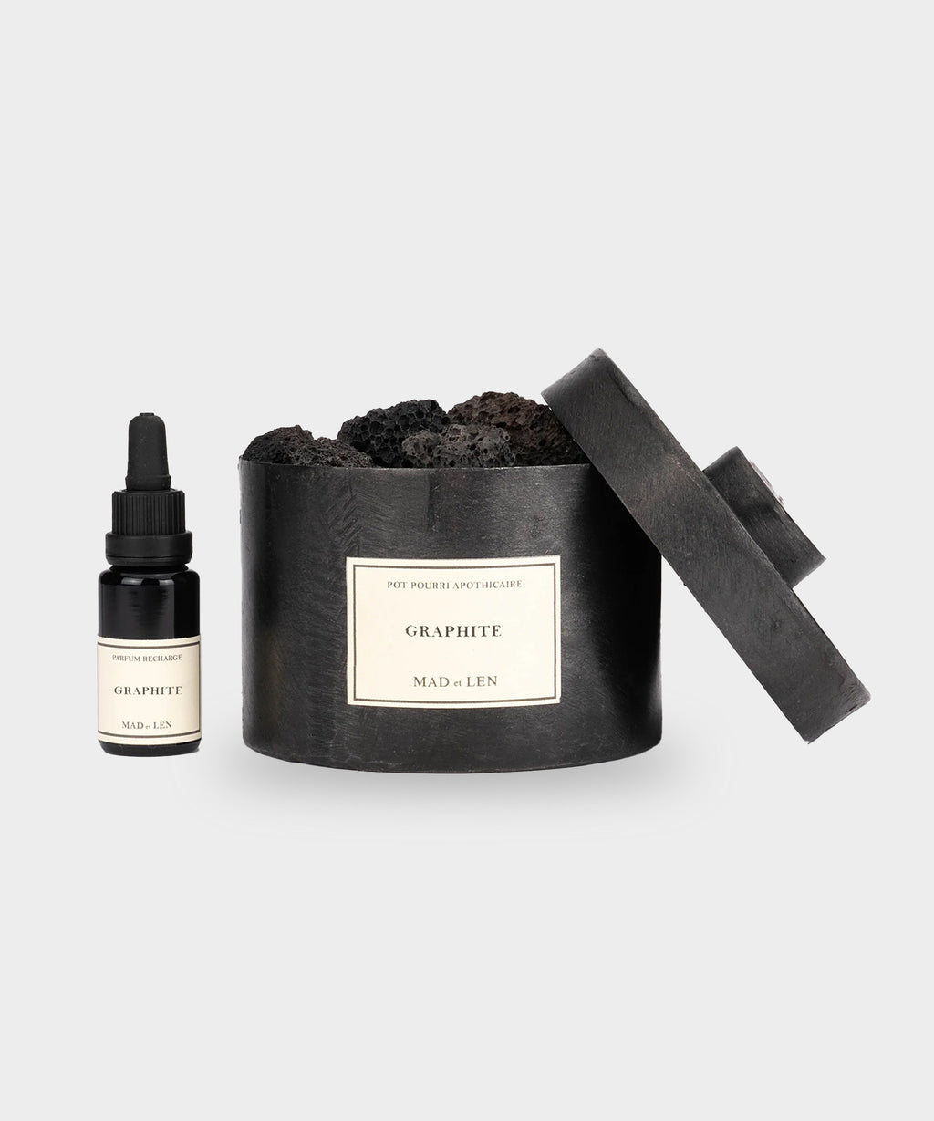 Mad Et Len Graphite Lava Potpourri