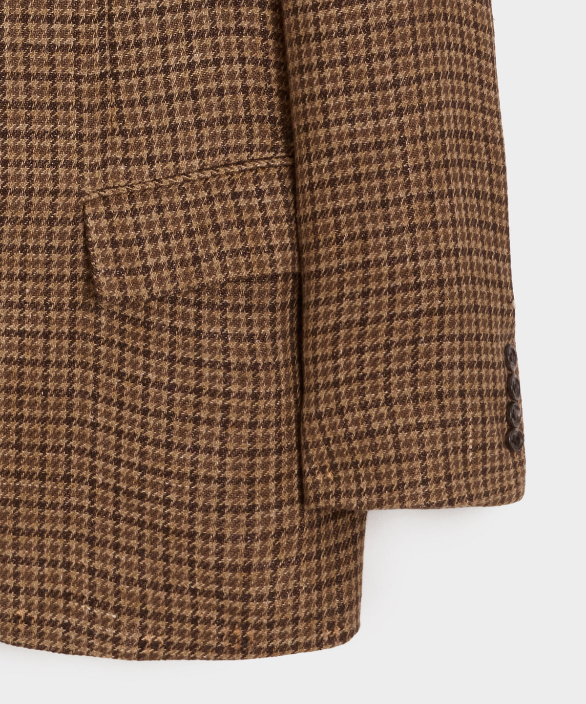 Italian Linen Houndstooth Sport Coat