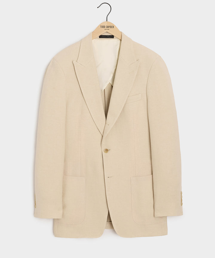 Italian Linen-Cotton Madison Jacket