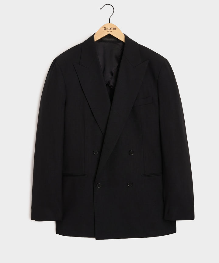 Italian Wool Double-Breasted Hollywood Jacket