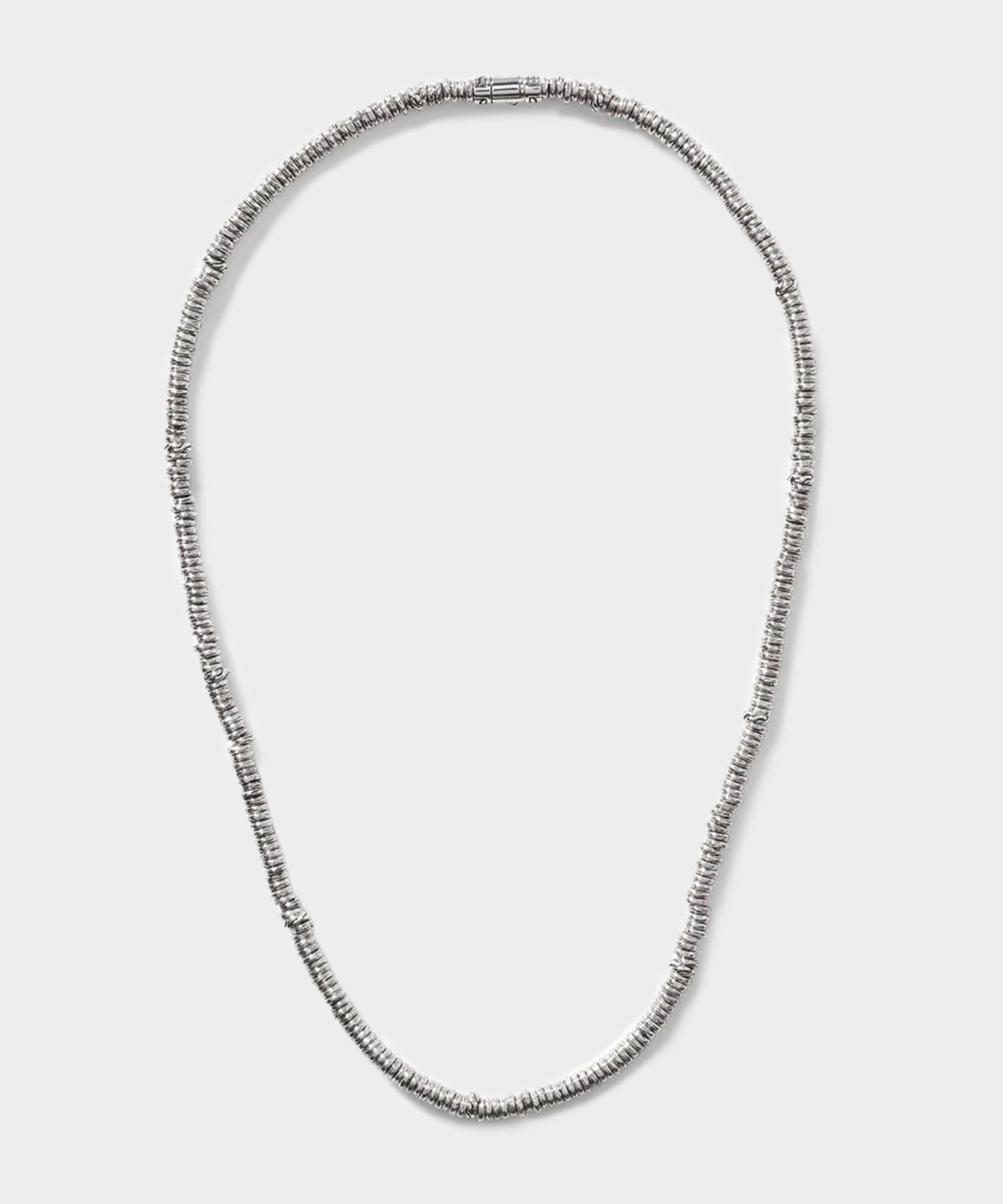 John Hardy Sterling Silver Heishi Necklace