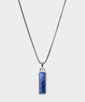 View of the John Hardy Sterling Silver Lapis Lazuli Necklace.