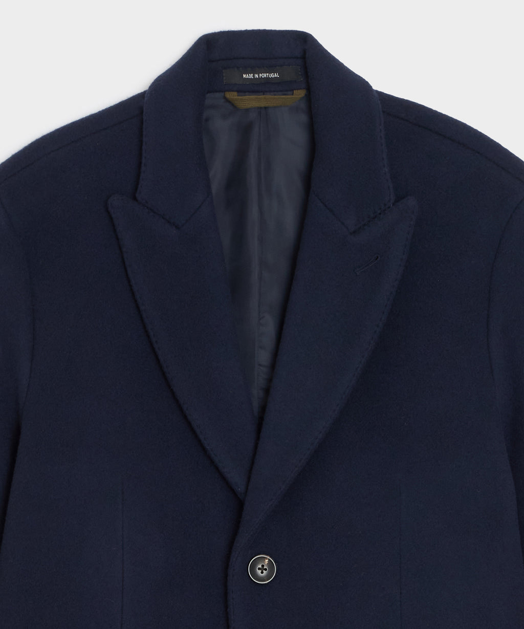 Italian Wool-Cashmere Topcoat