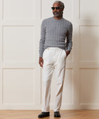 Italian Corduroy Side Tab Trouser