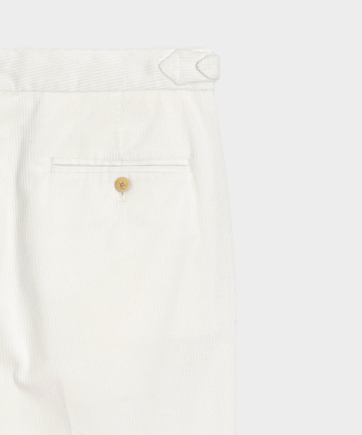 Italian Corduroy Side Tab Trouser