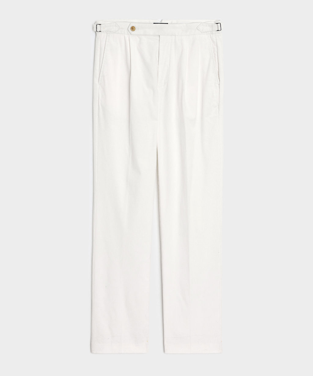 Italian Corduroy Side Tab Trouser