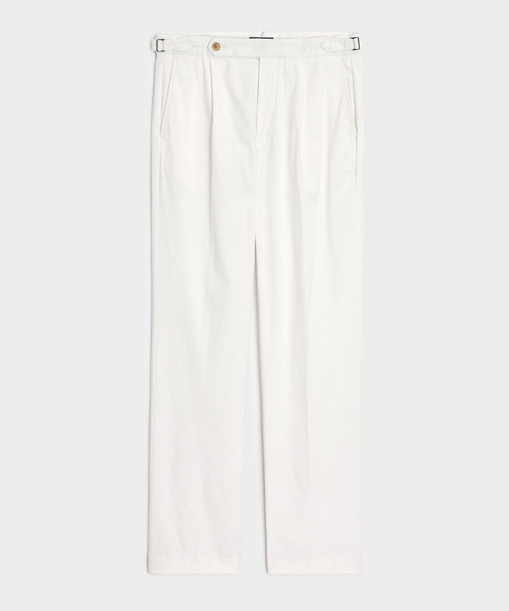Italian Corduroy Side Tab Trouser