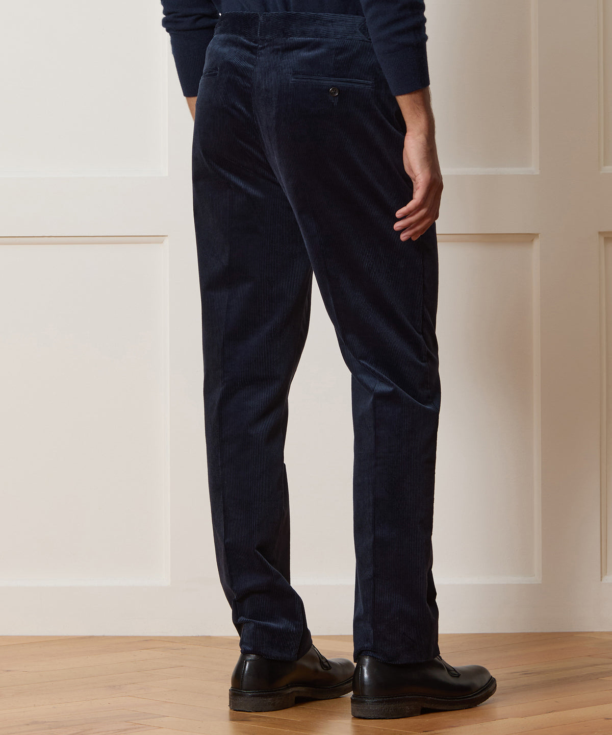 Italian Corduroy Side Tab Trouser