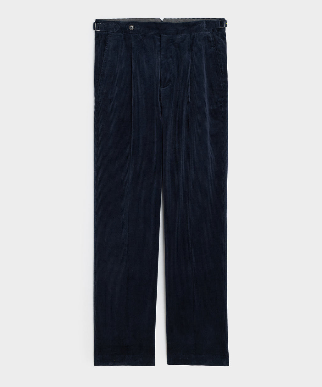 Italian Corduroy Side Tab Trouser