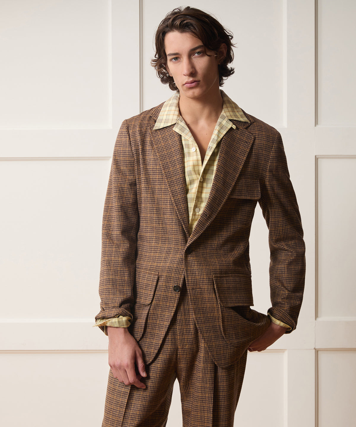 Italian Guncheck Upland Jacket