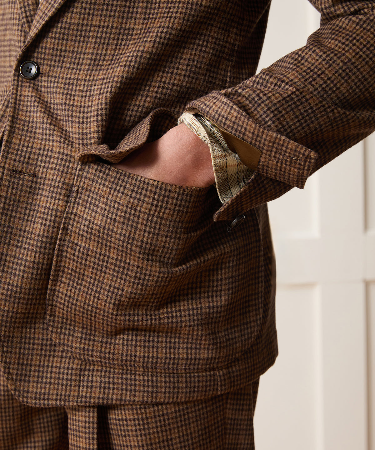 Italian Guncheck Upland Jacket