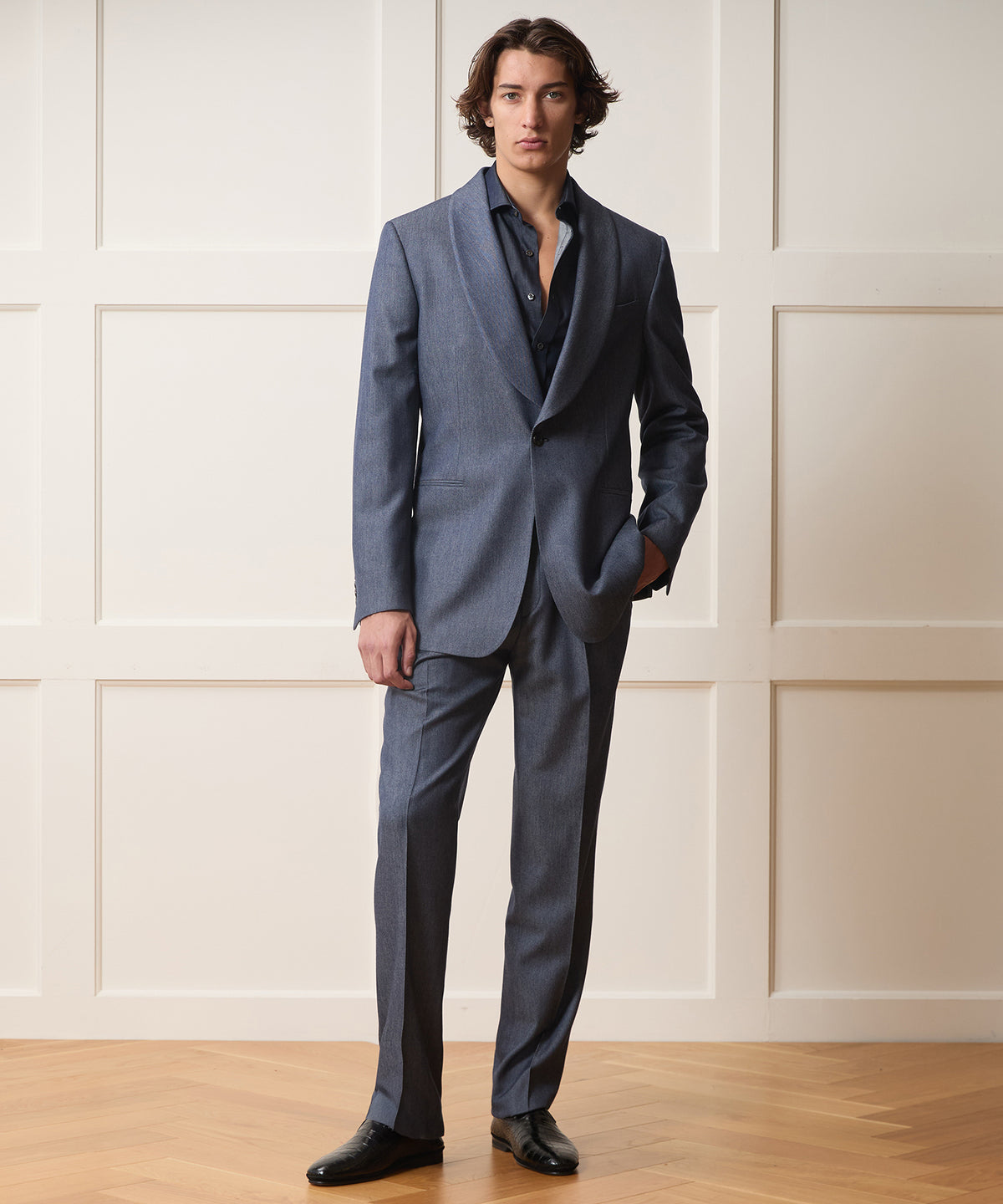 Italian Cashmere Side Tab Trouser